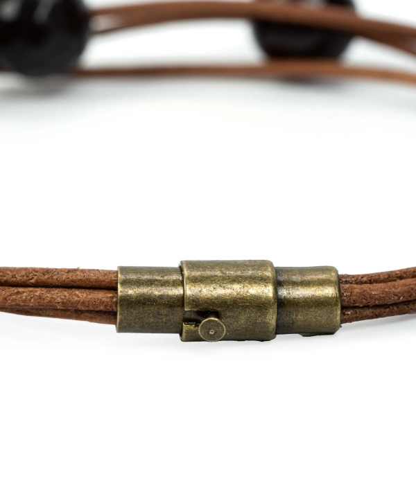 دستبند چرم طبیعی مارانتو Maranto Leather کد B0244103