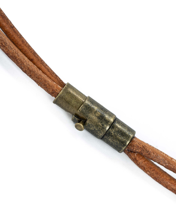 گردنبند چرم طبیعی زنانه مارانتو Maranto Leather کد N0444101