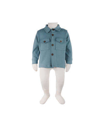 پیراهن آستین بلند پسرانه آدمک مدل 1487683