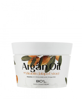 کرم پوست خشک بیول BIOˊL مدل Argan Oil حجم 200 میلی لیتر