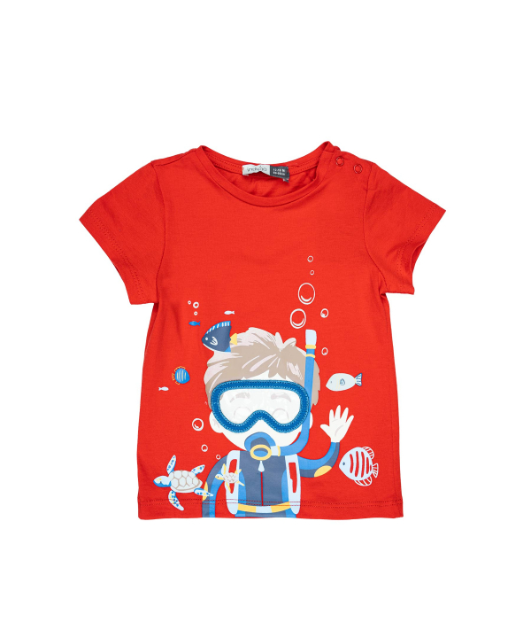 ست تیشرت و شلوارک نوزاد پسرانه نیلی ایندیگو Nili Indigo کد 196054