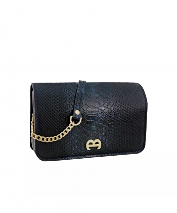 کیف دوشی چرم طبیعی زنانه منط مدل H198Sh