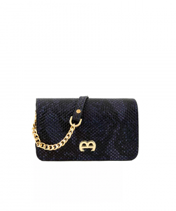 کیف دوشی چرم طبیعی زنانه منط مدل H197Sh