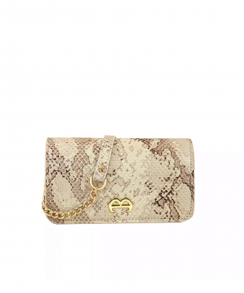 کیف دوشی چرم طبیعی زنانه منط مدل H197Sh