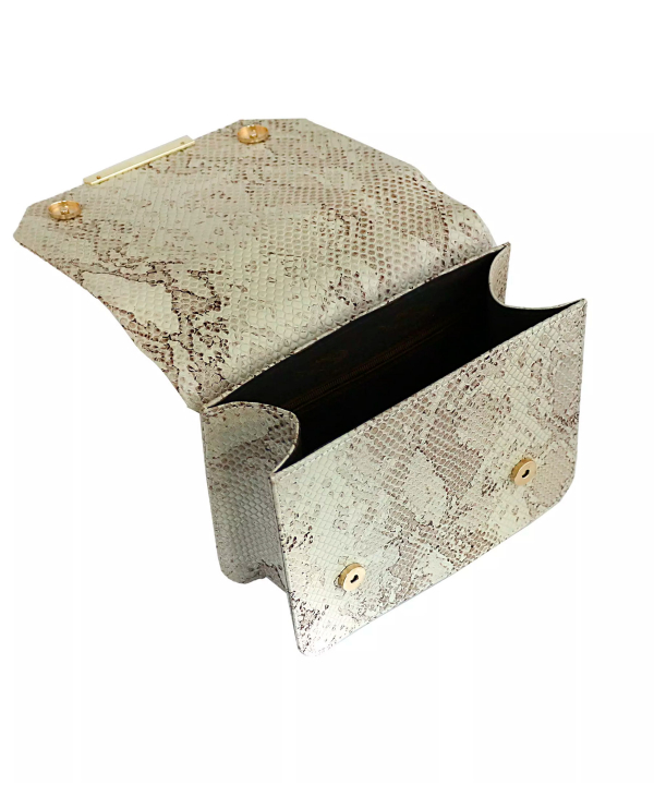 کیف دوشی چرم طبیعی زنانه منط Mante کد 4070Sh