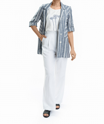 ست مانتو و تاپ زنانه جوتی جینز JootiJeans کد 31732S07