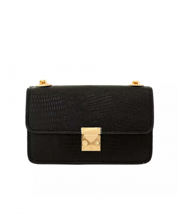 کیف دوشی چرم طبیعی زنانه منط Mante کد 4071Sh