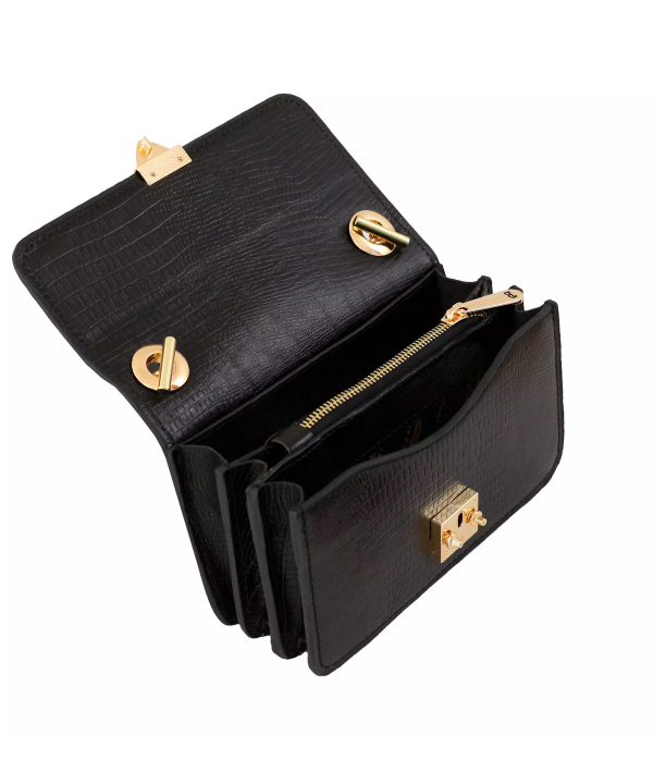 کیف دوشی چرم طبیعی زنانه منط Mante کد 4071Sh
