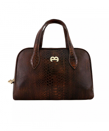 کیف دوشی چرم طبیعی زنانه منط مدل 4119C