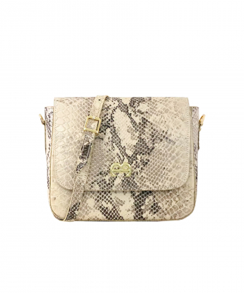 کیف دوشی چرم طبیعی زنانه منط مدل F117Sh