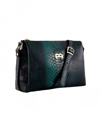 کیف دوشی چرم طبیعی زنانه منط مدل B230Sh