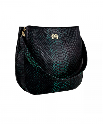 کیف دوشی چرم طبیعی زنانه منط مدل B219C