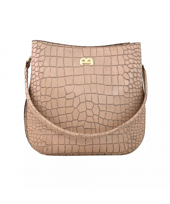 کیف دوشی چرم طبیعی زنانه منط مدل B219C