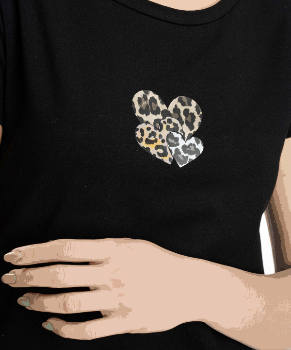تیشرت زنانه جوتی جینز JootiJeans کد 31773383