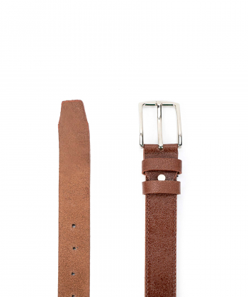 کمربند چرم طبیعی مردانه چرم لانکا Lanka Leather کد LBM-7