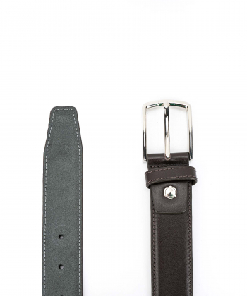 کمربند چرم طبیعی مردانه چرم لانکا Lanka Leather کد LBM-6