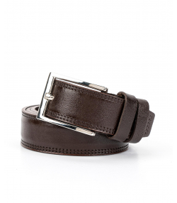کمربند چرم طبیعی مردانه چرم لانکا Lanka Leather کد LBM-5