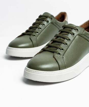 کفش روزمره چرم طبیعی زنانه ایران طب مدل نادا والنسیا