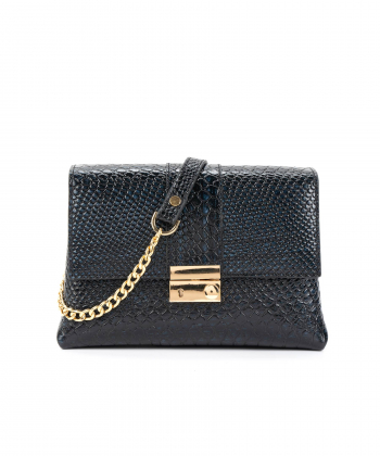 کیف دوشی چرم طبیعی زنانه منط مدل F101C