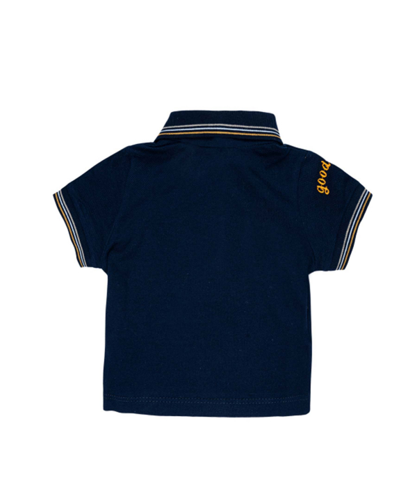 ست پولوشرت و شلوارک پسرانه نیلی ایندیگو Nili Indigo کد 19930B