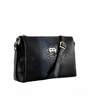 کیف دوشی چرم طبیعی زنانه منط مدل B230Sh