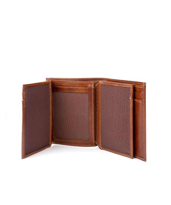 کیف پول چرم طبیعی بیسراک Bisrak کد 107N