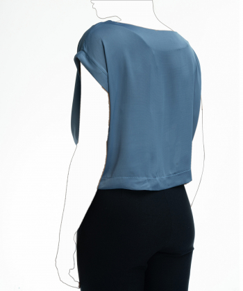 بلوز کوتاه زنانه ورساچه جینز Versace Jeans کد vzw097