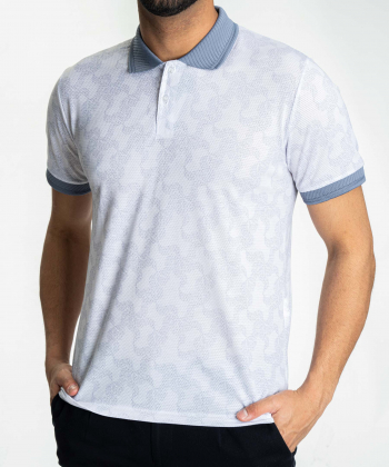 پولوشرت آستین کوتاه مردانه پیرکاردین مدل MPSTR1-TSH50112236