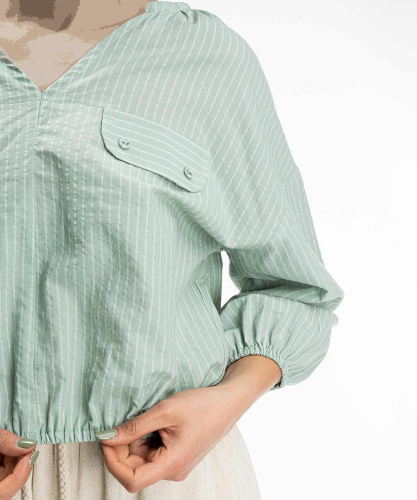 بلوز کوتاه زنانه جوتی جینز JootiJeans کد 31731425