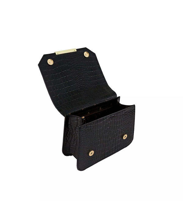 کیف دوشی زنانه چرم طبیعی منط Mante کد 4070C