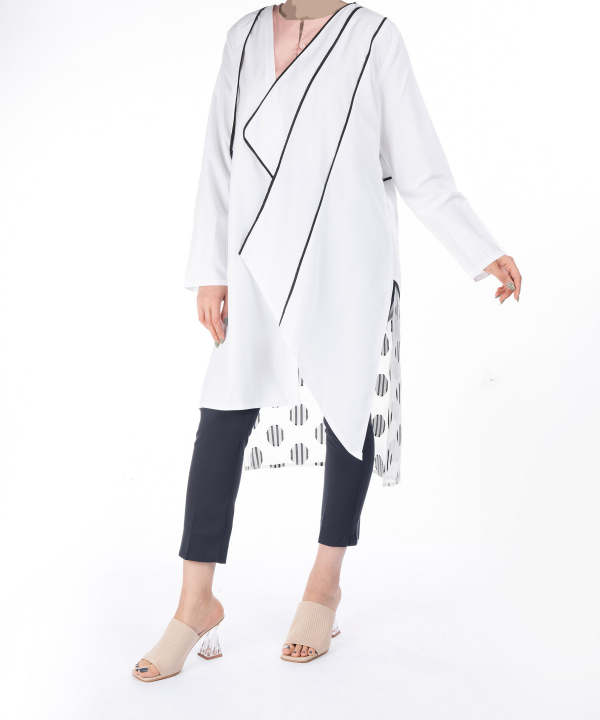 مانتو تابستانه زنانه آروما Aroma کد 21205003