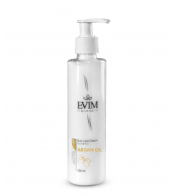 کرم مرطوب کننده و آبرسان روغن آرگان ایویم Evim حجم 200 میلی لیتر