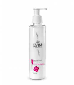 کرم مرطوب کننده و آبرسان مولتی ویتامین ایویم Evim حجم 200 میلی لیتر