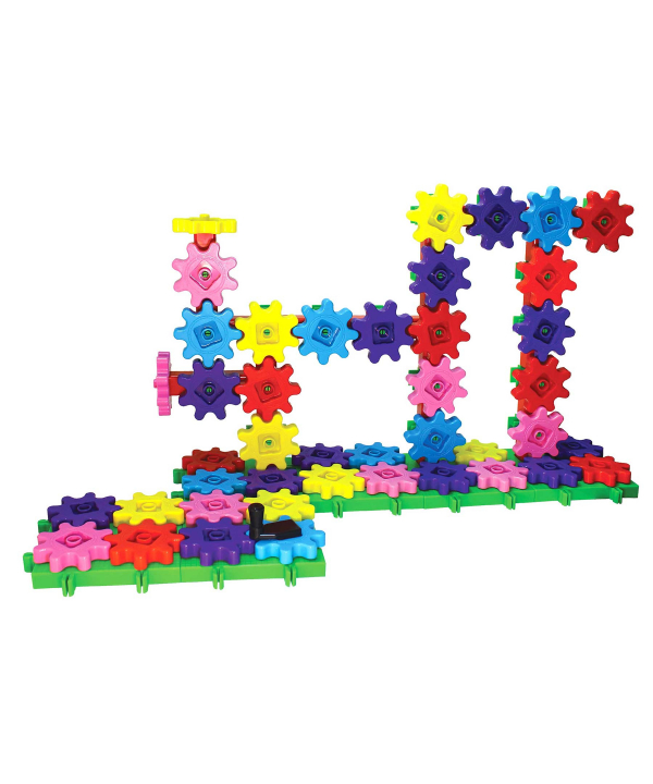 سازه‌ چرخ دنده ای تاپ تویز Top Toy مجموعه 100 قطعه‌ای
