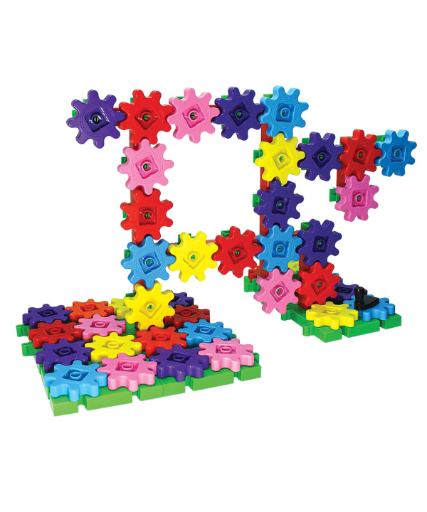 سازه‌ چرخ دنده ای تاپ تویز Top Toy مجموعه 100 قطعه‌ای