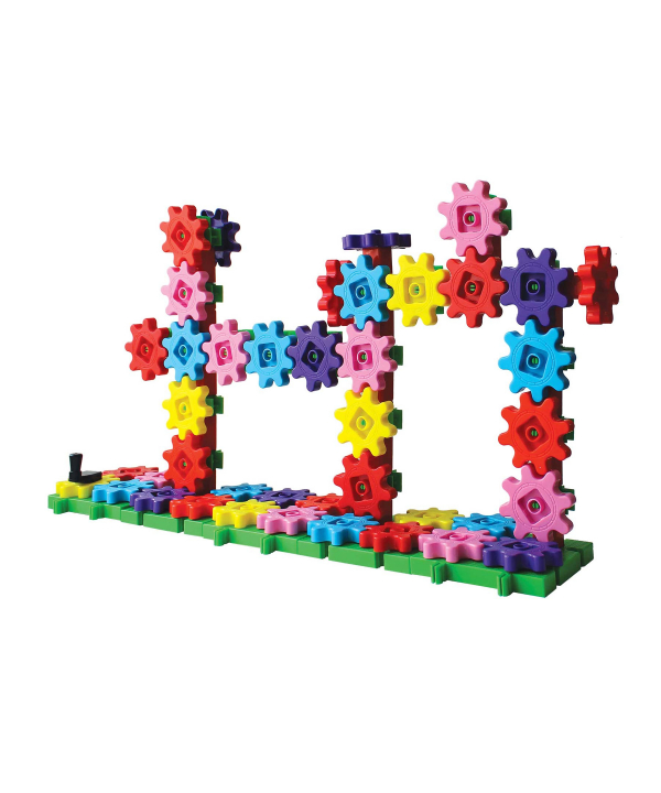 سازه‌ چرخ دنده ای تاپ تویز Top Toy مجموعه 100 قطعه‌ای