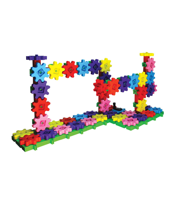 سازه‌ چرخ دنده ای تاپ تویز Top Toy مجموعه 100 قطعه‌ای