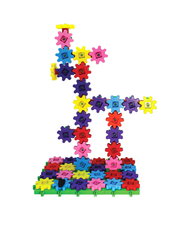 سازه‌ چرخ دنده ای تاپ تویز Top Toy مجموعه 100 قطعه‌ای