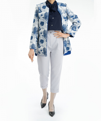 مانتو کوتاه مانگ Mong مدل آبرنگی