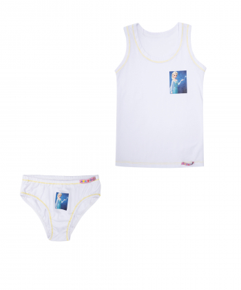 ست لباس راحتی دخترانه آوا مدل 2240