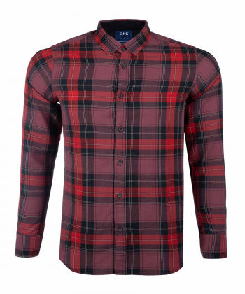 پیراهن آستین بلند مردانه آر ان اس مدل AM-RNS-12201641