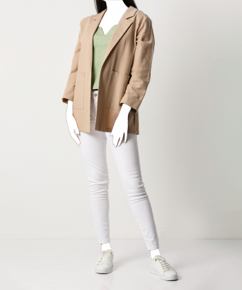 مانتو کتی کوتاه زنانه آر ان اس مدل 11091649