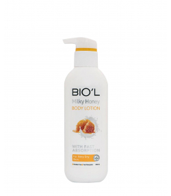 لوسیون بدن شیر و عسل بیول BIOˊL حجم 250 میلی لیتر