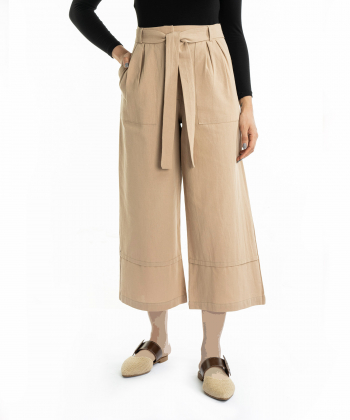 شلوار بگ پارچه ای زنانه نیونیل Newnil کد A5004