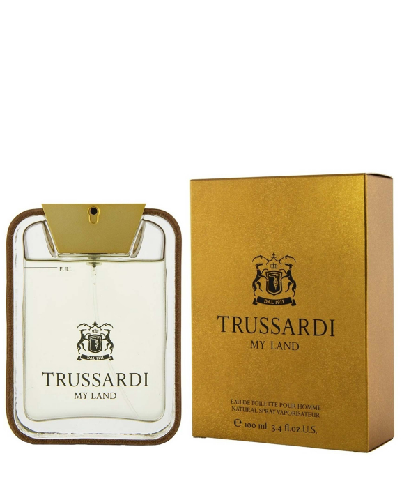 عطر مردانه تروساردی Trussardi مدل My Land حجم 100 میلی‌لیتر