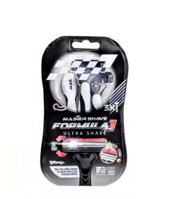 خودتراش مردانه مستر شیو Master Shave مدل Formula1 بسته 3 عددی