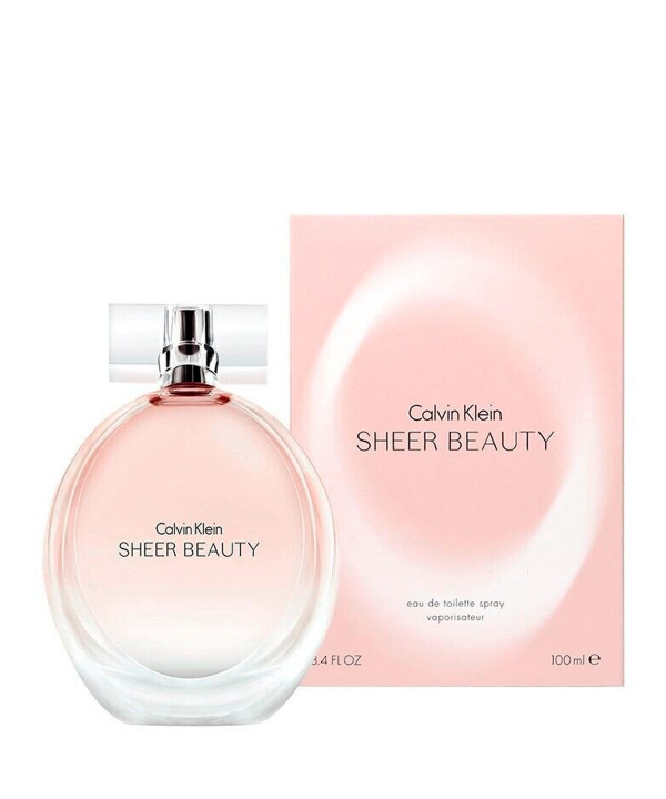 عطر زنانه کلوین کلاین Calvin Klein مدل Sheer Beauty حجم 100 میلی‌لیتر