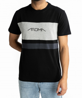تیشرت آستین کوتاه مردانه آروما مدل 10101300