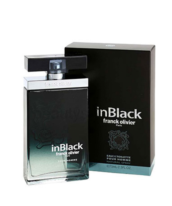 عطر فرانک اولیویر Franck Olivier مدل In Black حجم 75 میلی لیتر