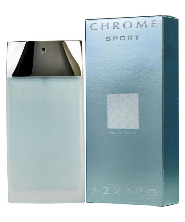 عطر مردانه آزارو Azzaro مدل Chrome Sport حجم 100 میلی‌لیتر
